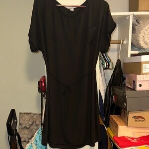 La Ropas Black Short Sleeve dress